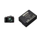 Panasonic DC-FZ1000 II Premium-Bridgekamera (1 Zoll Sensor, 20 MP, 16x Zoom Leica Objektiv, 4K) schwarz & LUMIX DMW-BLC12E Li-Ionen Akku 7,2V, 1200 mAh