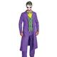 Ciao Men Joker Costume Adult Official DC Comics (Size XL) Disguise, Purple