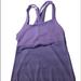 Athleta Tops | Athleta Heathered Lavender Tank Top Small | Color: Purple | Size: S