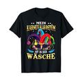 Mein Karnevalkostüm ist in der Wäsche Maske 2020 Karneval T-Shirt