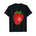 Kostüm Erdbeere Obst Frucht Fasching Karneval Verkleidung T-Shirt