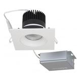 Satco 11627 - 12WLED/DW/GBL/3/930/SQ/RD/WH S11627 LED Recessed Can Retrofit Kit with 3 Inch Recessed Housing