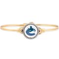 Women's Luca + Danni Vancouver Canucks Brass Tone Bangle Bracelet