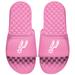 Women's ISlide Pink San Antonio Spurs Primary Logo Slide Sandals