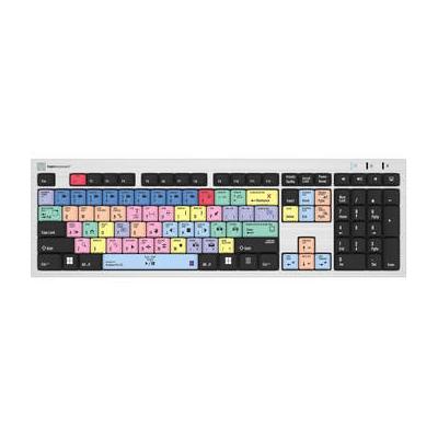 Logickeyboard Adobe Premiere Pro CC American English Slim Line Keyboard (Silver) LKBU-PPROCC-AJPU-US