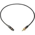 Remote Audio Unbalanced Adapter Cable TA3F to 3.5mm Locking TRS for Sennheiser Transmitt CASENSK100TL
