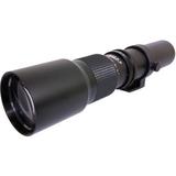 Opteka 500mm f/8 Preset Telephoto Lens for T Mount OP500P