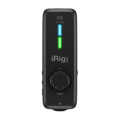 IK Multimedia iRig Pro I/O Audio and MIDI Interface for Mac, Windows & iOS IP-IRIG-PROIO-IN