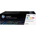 HP 128A 3-Pack Cyan/Magenta/Yellow LaserJet Toner Cartridges CF371AM