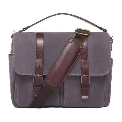 ONA Brixton Camera/Laptop Messenger Bag (Smoke Canvas) ONA5-013GR