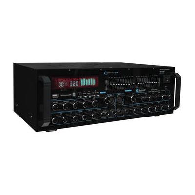Technical Pro MM2000 Pro Mic Mixing Amp With USB, SD Card, and Bluetooth Inputs MM2000BT