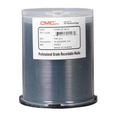 CMC Pro DVD-R 4.7GB 16x Shiny Silver Lacquer Discs...