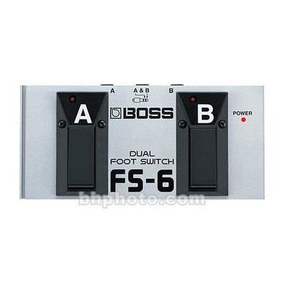 BOSS FS-6 - Dual Latch and Momentary Footswitch Pedal FS-6