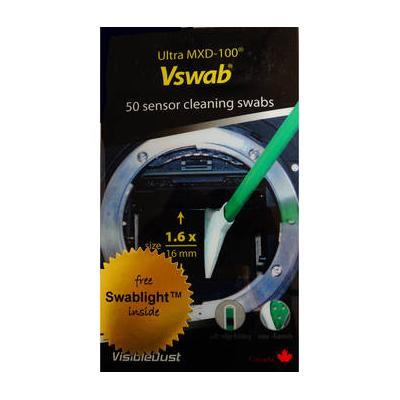 VisibleDust Sensor Cleaning VSwabs (1.6x, 50-Pack, MXD-100 Green) 16908147