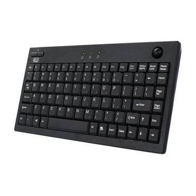 Adesso Mini Trackball Keyboard (Black) AKB-310UB