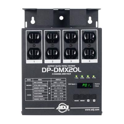 American DJ DP-DMX20L 4-Channel DMX Dimmer Pack DP...