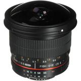 Rokinon 8mm f/3.5 HD Fisheye Lens with Removable Hood for Nikon HD8M-N