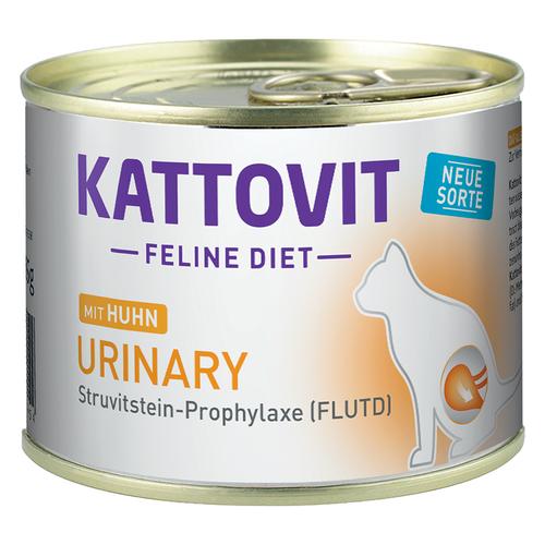 6 x 185 g Urinary - Huhn Kattovit Katzenfutter nass
