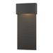 Hubbardton Forge Stratum 21 Inch Tall LED Outdoor Wall Light - 302632-1000