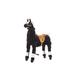 Animal Riding Reitpferd Maharadscha XL (für Kinder, Pferd, 8+ Jahre, bis zu 80 kg, abnehmbarere Sattel, Reittier, Pferd mit Rollen) ARP001L