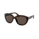 Prada Women's 0PR 16XS Sunglasses, Havana/Brown, 56