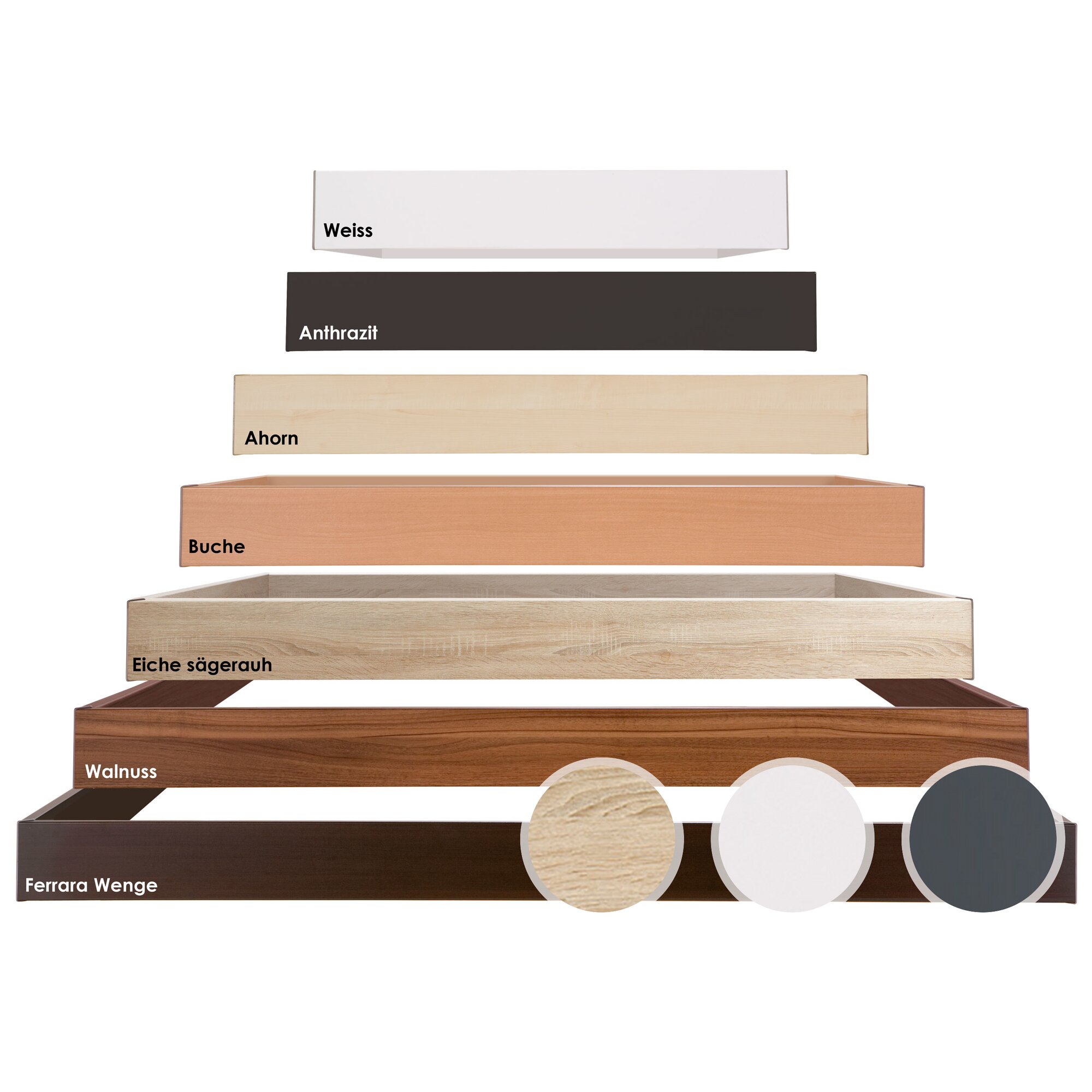 Hasena Movie-Line Bettrahmen Star 16 90x190 cm / Beton Nachbildung
