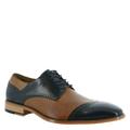 Stacy Adams Vilas - Mens 7.5 Navy Oxford Medium