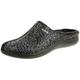 Rohde 6550 Bari Schuhe Damen Hausschuhe Pantoffeln Softfilz Weite G, Größe:37 EU, Farbe:Grau