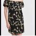 Urban Outfitters Dresses | Black Floral Off The Shoulder Dress Never Worn | Color: Black/Green | Size: Xs