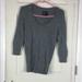 American Eagle Outfitters Sweaters | Aeo Sweater Grey Winter Crew Neck L Womens | Color: Gray | Size: L