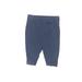 Carter's Casual Pants - Elastic: Blue Bottoms - Size Newborn