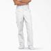 Dickies Men's Eds Signature Cargo Scrub Pants - White Size L (81006)