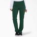 Dickies Women's Eds Essentials Tapered Leg Cargo Scrub Pants - Hunter Green Size XS (DK005)