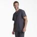 Dickies Men's Eds Essentials V-Neck Scrub Top - Pewter Gray Size XS (DK635)