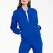 Dickies Women's Balance Zip Front Scrub Jacket - Royal Blue Size 4Xl (L10360)