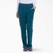 Dickies Women's Eds Essentials Tapered Leg Cargo Scrub Pants - Caribbean Blue Size XL (DK005)