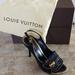 Louis Vuitton Shoes | *Host Pick*Authentic Louis Vuitton Bumblebee Heels | Color: Black/Gold | Size: 6.5