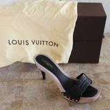 Louis Vuitton Shoes | Authentic Louis Vuitton Black Heels | Color: Black | Size: 6.5