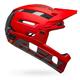 BELL Herren Super Air R MIPS Fahrradhelm MTB, Matte/Gloss red/Gray, L | 58-62cm