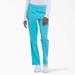 Dickies Women's Eds Essentials Tapered Leg Cargo Scrub Pants - Turquoise Size XS (DK005)