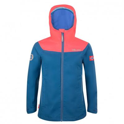 Trollkids - Girls Bergen Jacket - Regenjacke Gr 140 blau