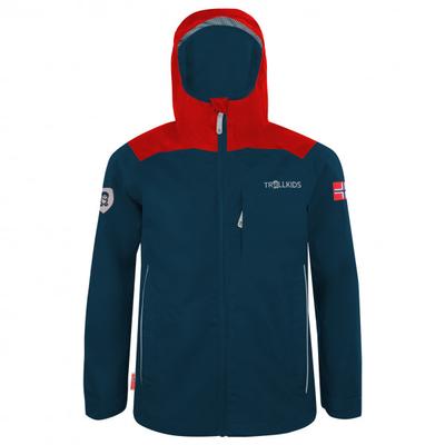 Trollkids - Kids Bergen Jacket - Regenjacke Gr 104 blau