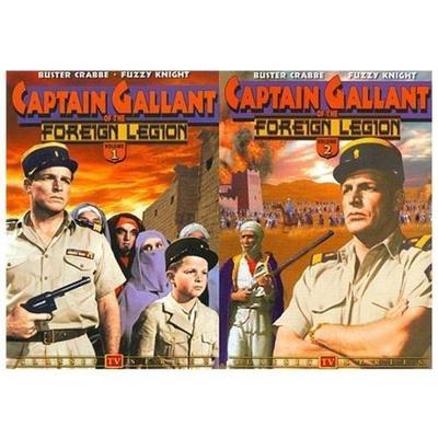 Captain Gallant Of The Foreign Legion Vol 1 & 2 DVD