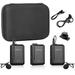 Movo Photo WMX-1-DUO 2-Person Wireless Lavalier Microphone System (2.4 GHz) WMX-1-DUO