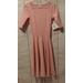 Lularoe Dresses | Blush Pink Nicole Xxs Lularoe Dress | Color: Pink | Size: Xxs