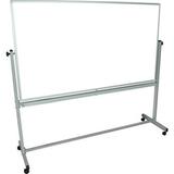 Luxor MB7240WW Mobile Magnetic Reversible Whiteboard (72 x 40") MB7240WW