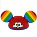 Disney Accessories | 3/$42! Disney Mickey Mouse Ear Rainbow Hat - Bnwt | Color: Red | Size: Os