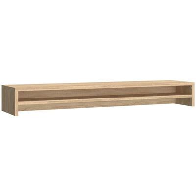Monitorständer Sonoma-Eiche 100x24x13 cm Holzwerkstoff Vidaxl Image