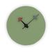 Manchester Modern Classy Design Round Silent Non-Ticking Wall Clock - LeisureMod MCLR11MT