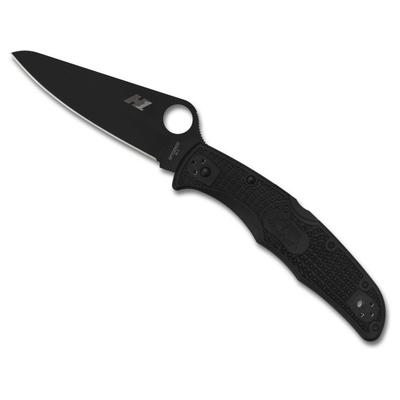 Spyderco Pacific Salt 2 Folding Knife 3.78in H-1 FRN Plain Black C91PBBK2